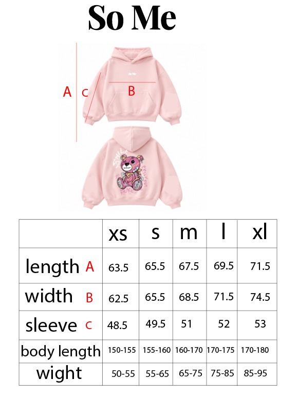Pink Graphic Hoodie