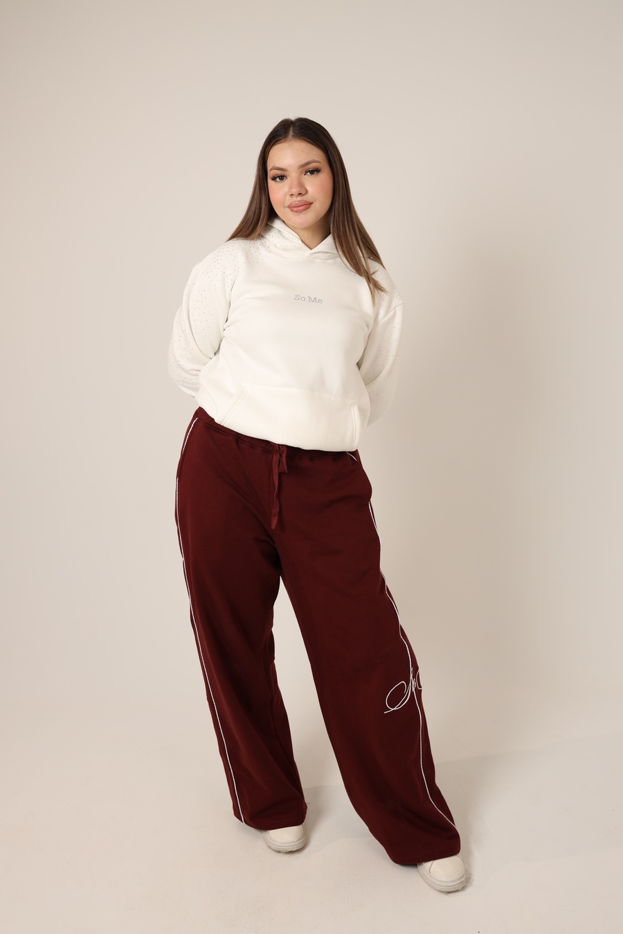  Sweatpants Burgundy