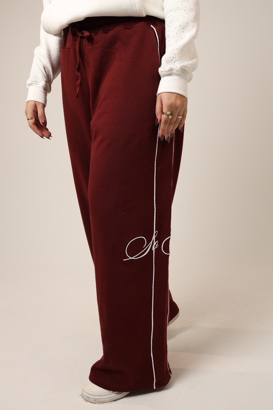  Sweatpants Burgundy