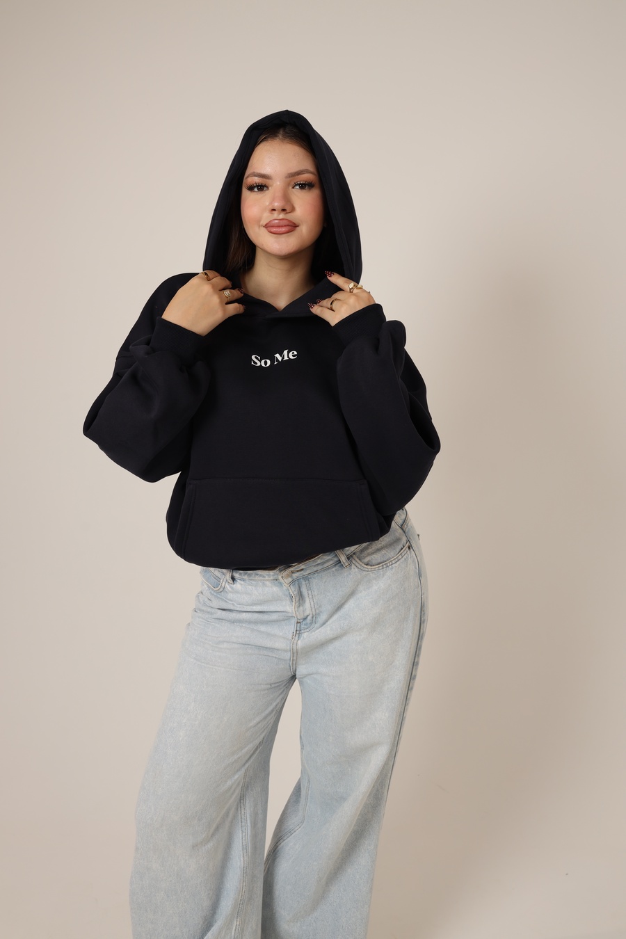Dark Blue Hoodie