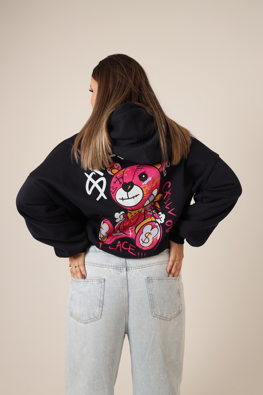 Dark Blue Hoodie