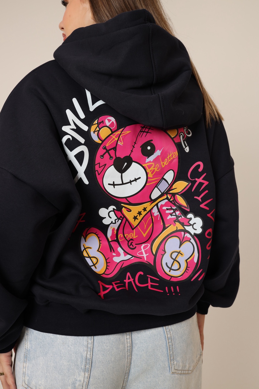 Dark Blue Hoodie