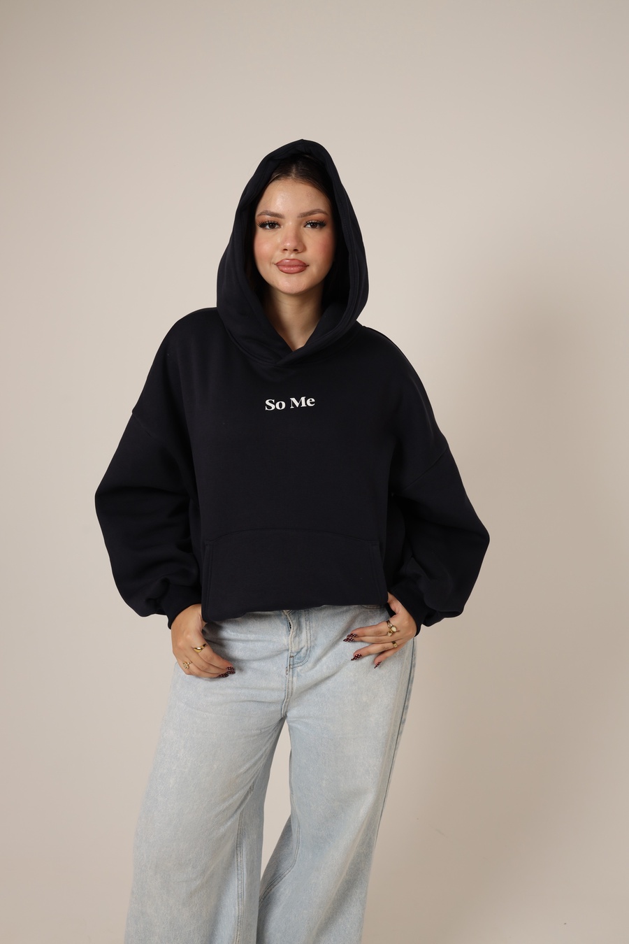 Dark Blue Hoodie