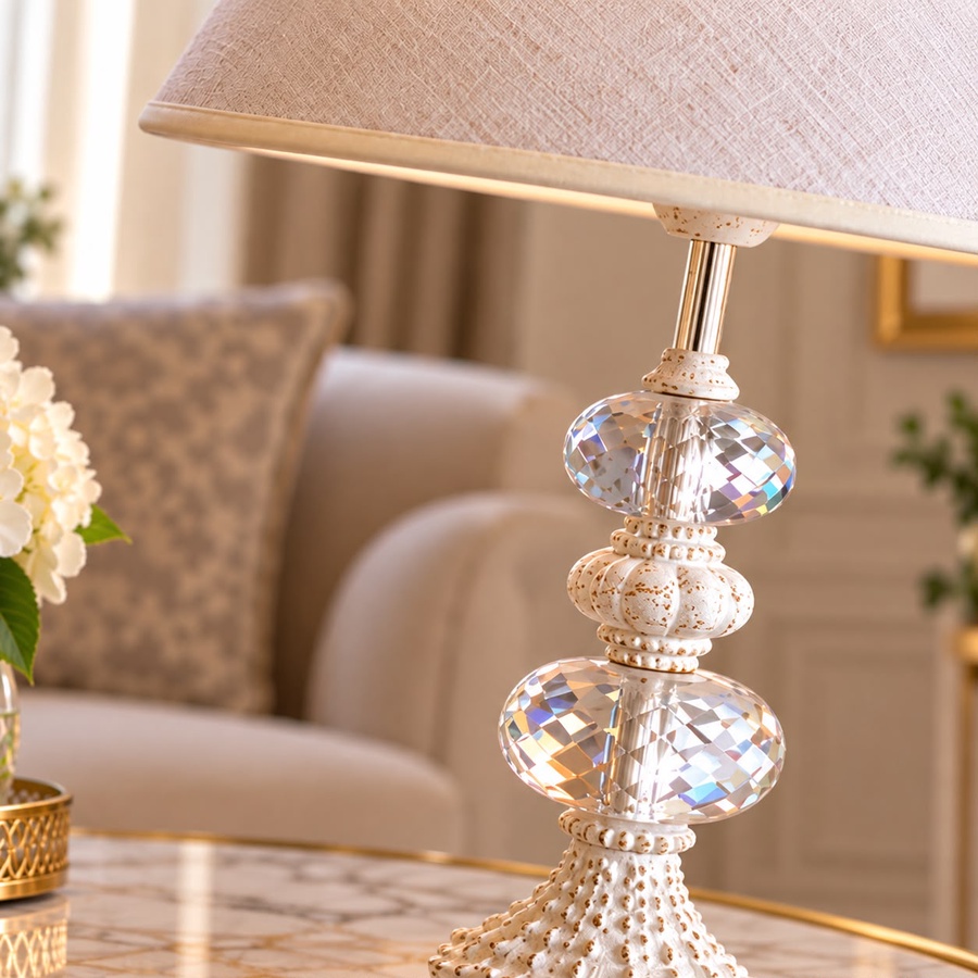 WHITE TABLE LAMPS