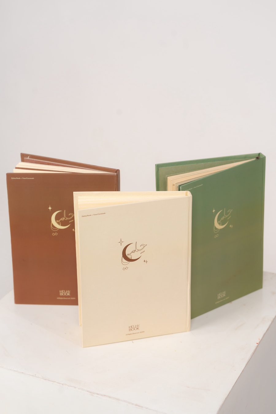 Helmy Book Notebook — Cream