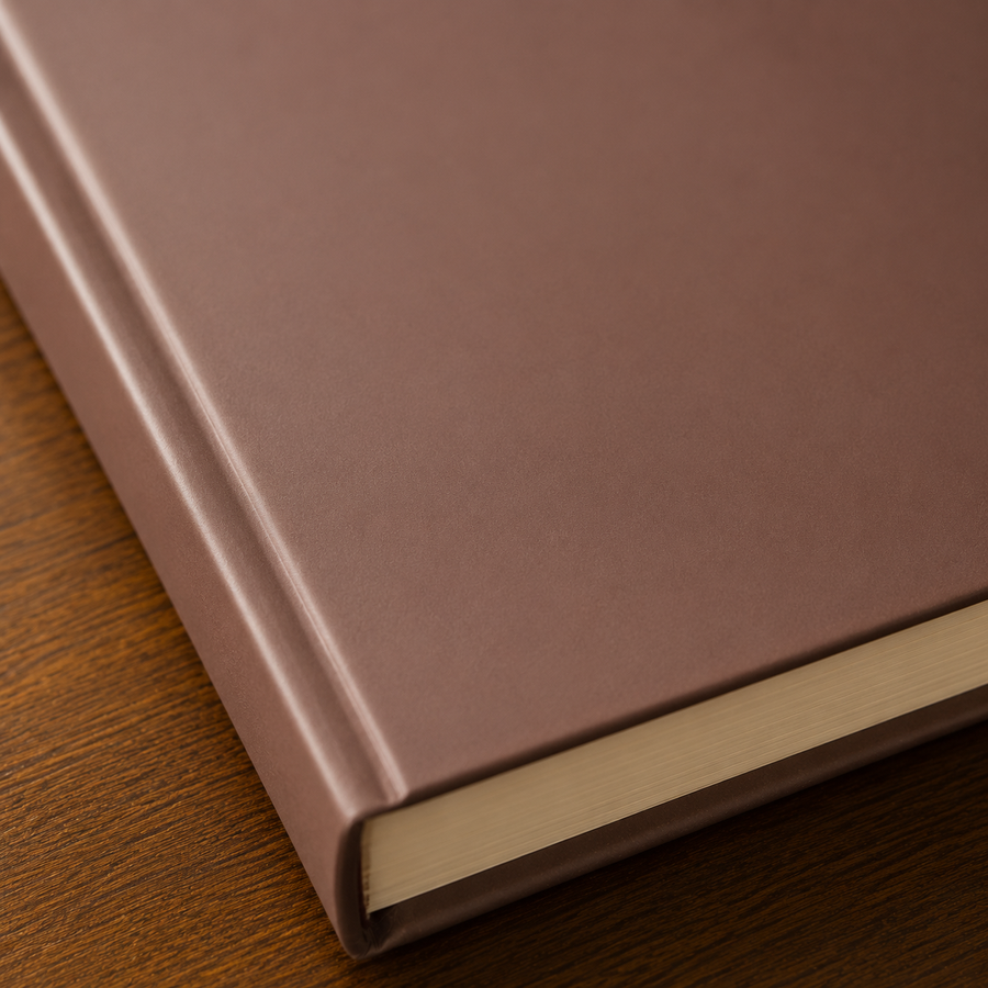 Helmy Book Notebook — Brown