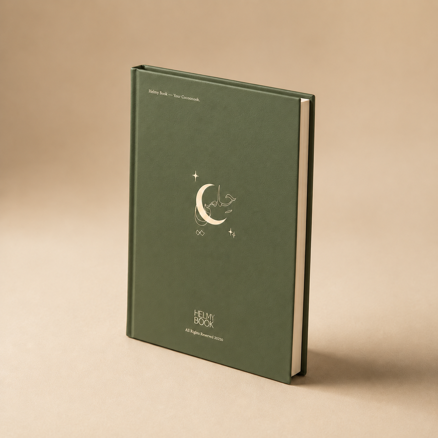 Helmy Book Notebook — Green