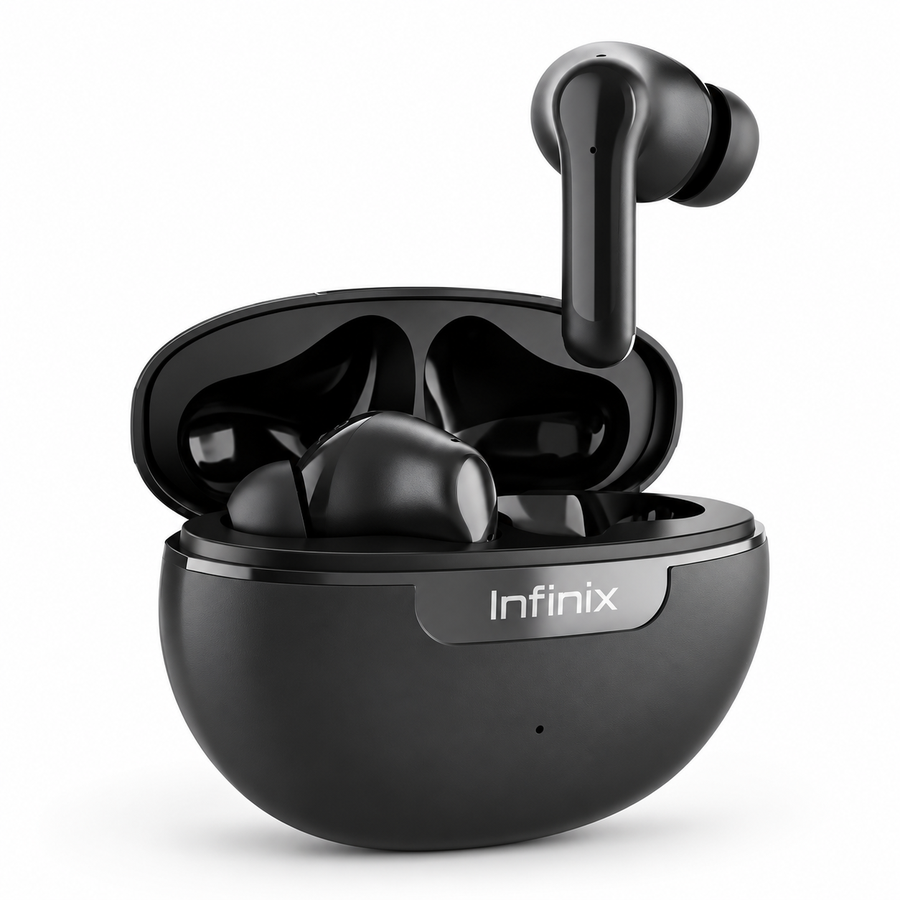 Infinix XBuds H5 XE36 سماعات لاسلكية ببطارية 30 ساعة وBluetooth 6.0
