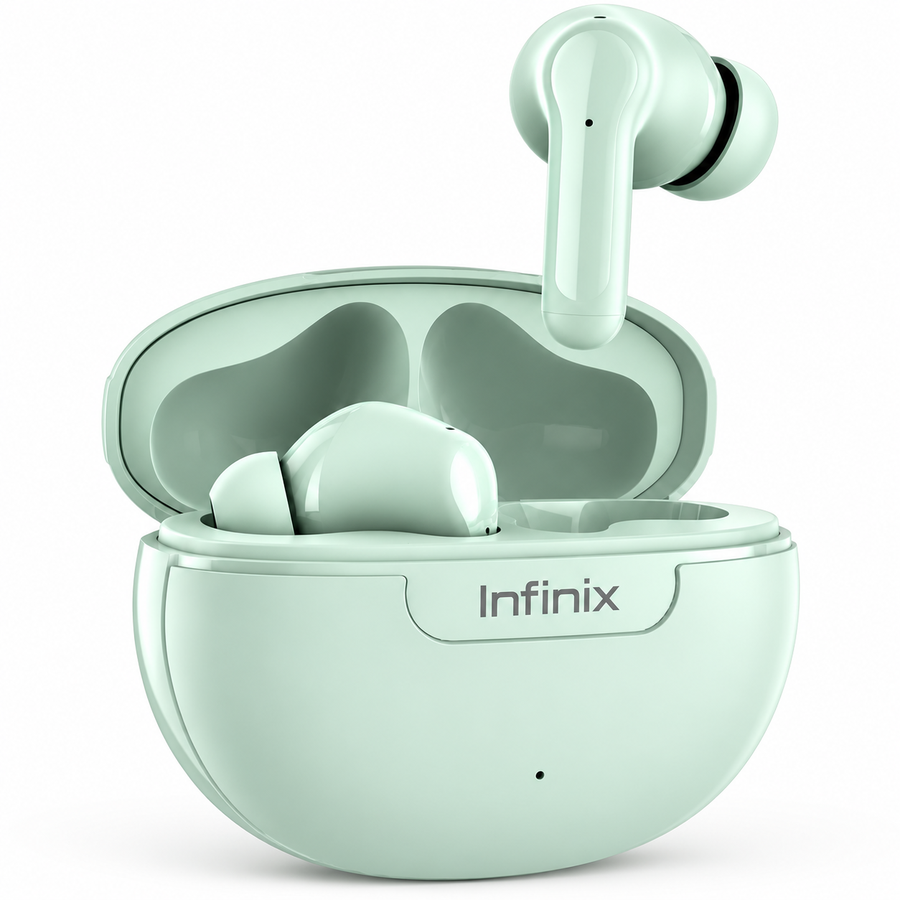 Infinix XBuds H5 XE36 سماعات لاسلكية ببطارية 30 ساعة وBluetooth 6.0