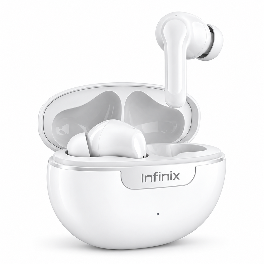 Infinix XBuds H5 XE36 سماعات لاسلكية ببطارية 30 ساعة وBluetooth 6.0