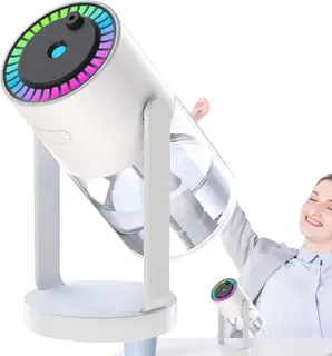 مرطب مريح بضوء ليلي نجوم
