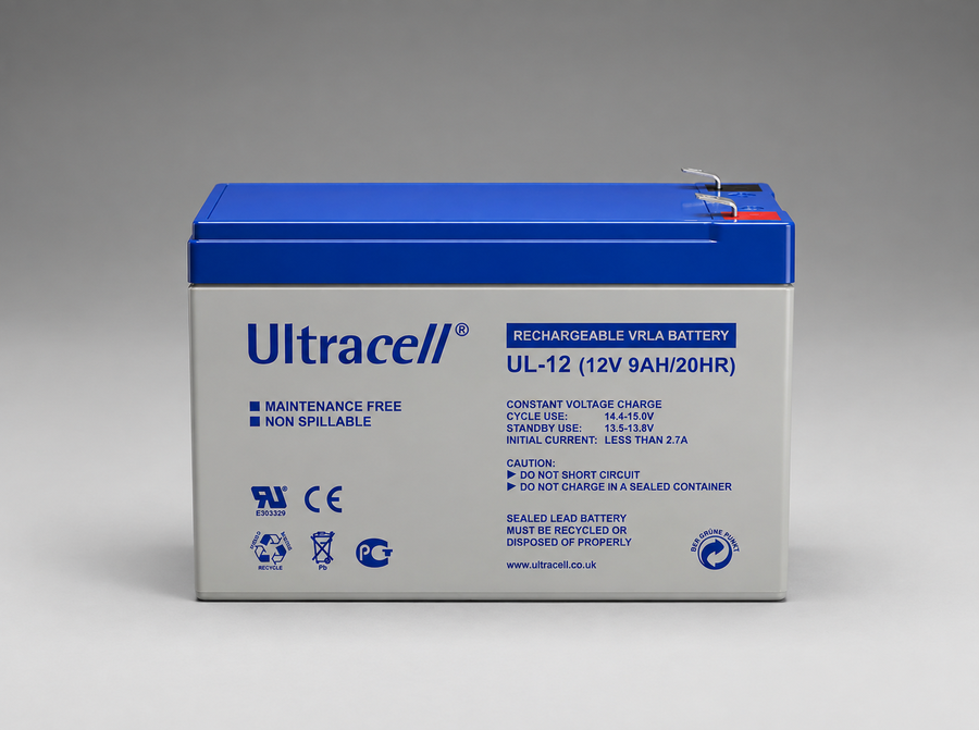 ULTRACELL BATTERY 12VOLT-9AH UXL
