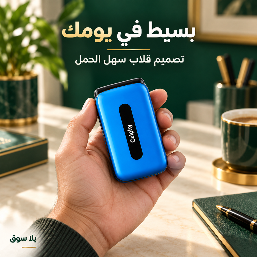 موبايل celphy c10 القلاب بشريحتين