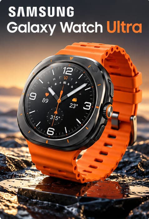 Samsung Galaxy Watch Ultra – Orange