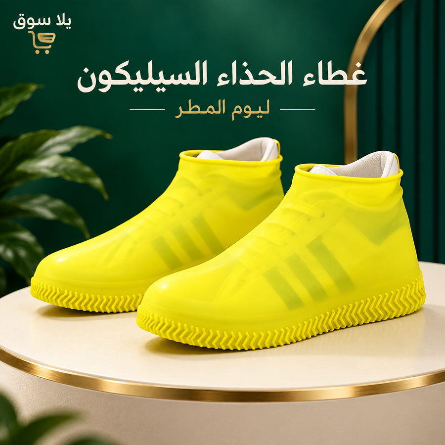 غطاء حذاء سيلكون للمطر