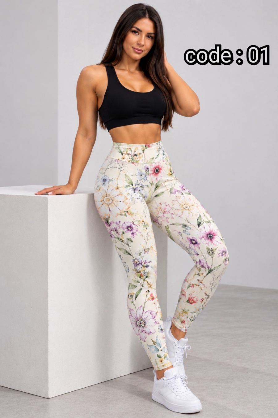 ليجن  بخصر مريح ‏Tiger High-Waist Leggings