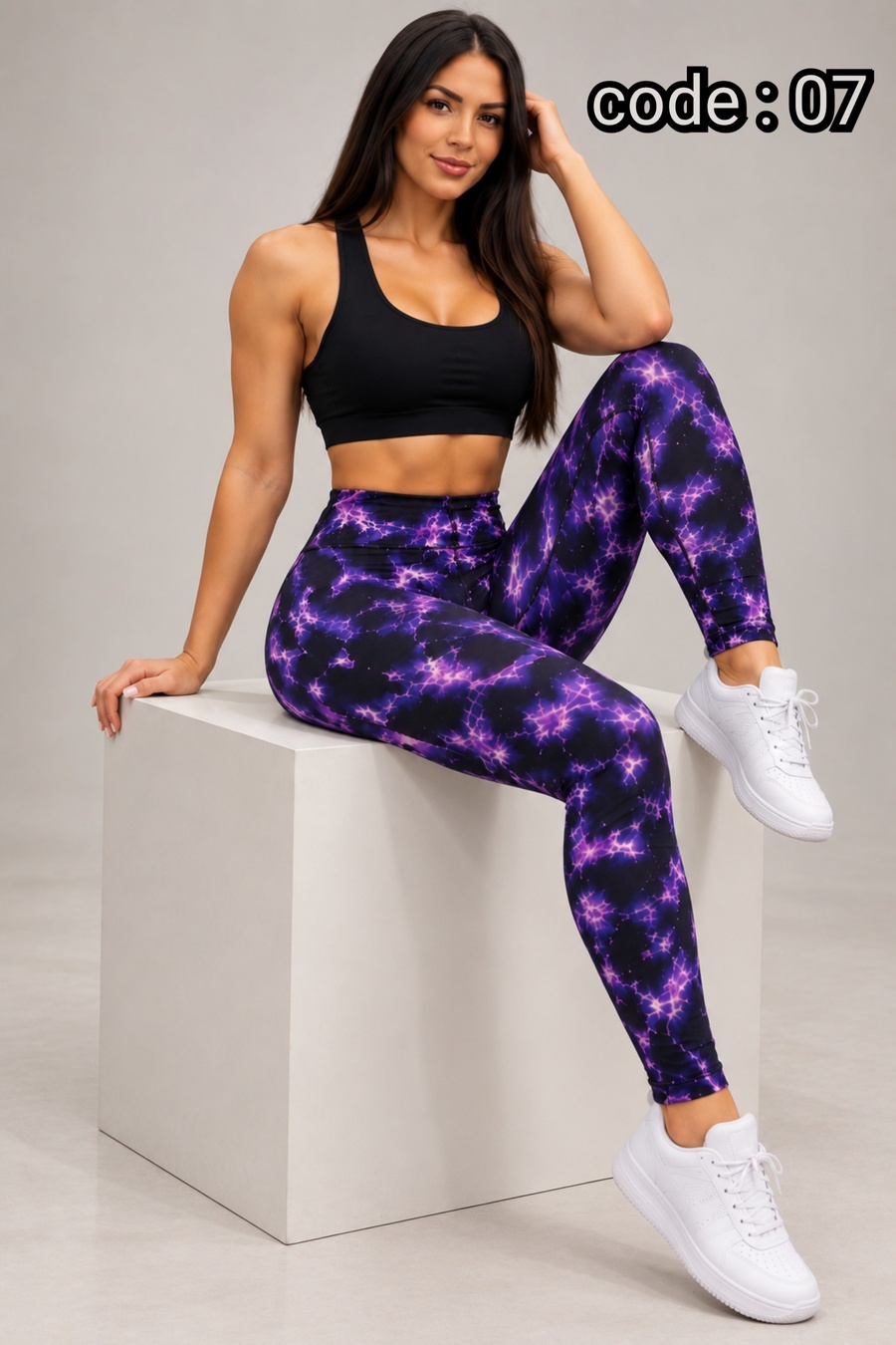 ليجن  بخصر مريح ‏Tiger High-Waist Leggings