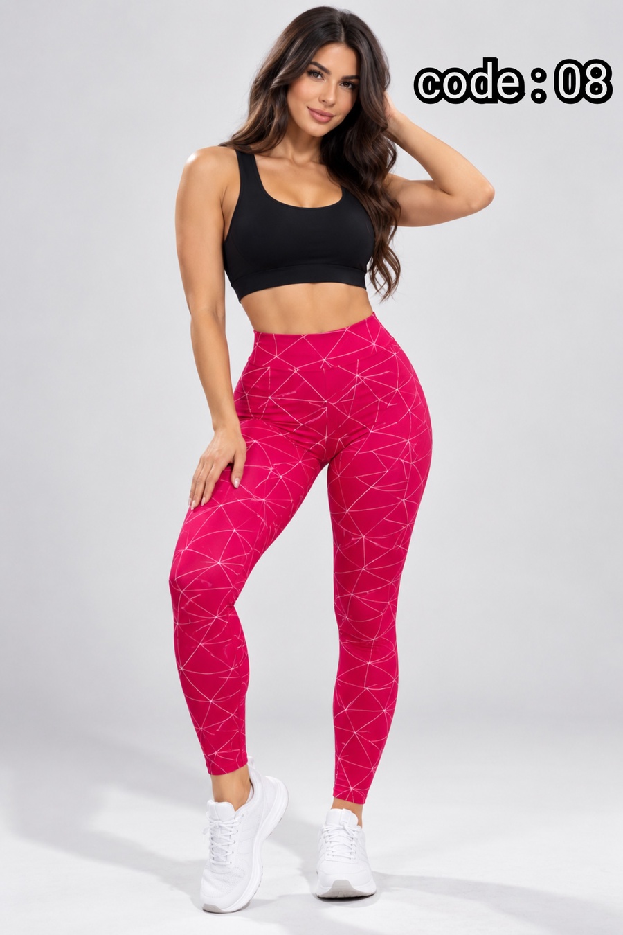 ليجن  بخصر مريح ‏Tiger High-Waist Leggings