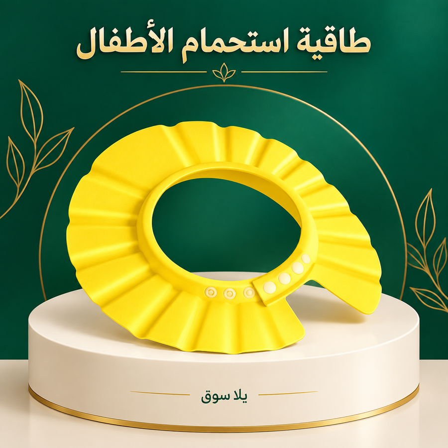 طاقية استحمام الأطفال السحرية