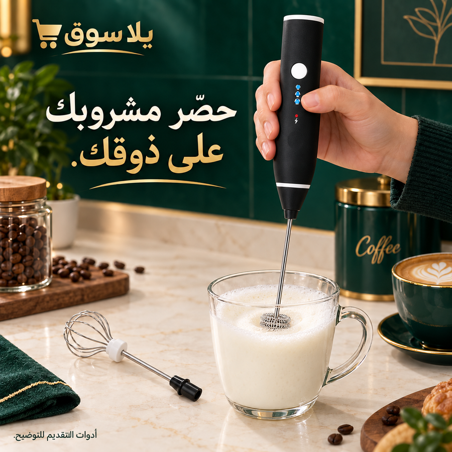 مضرب القهوه والنسكافية