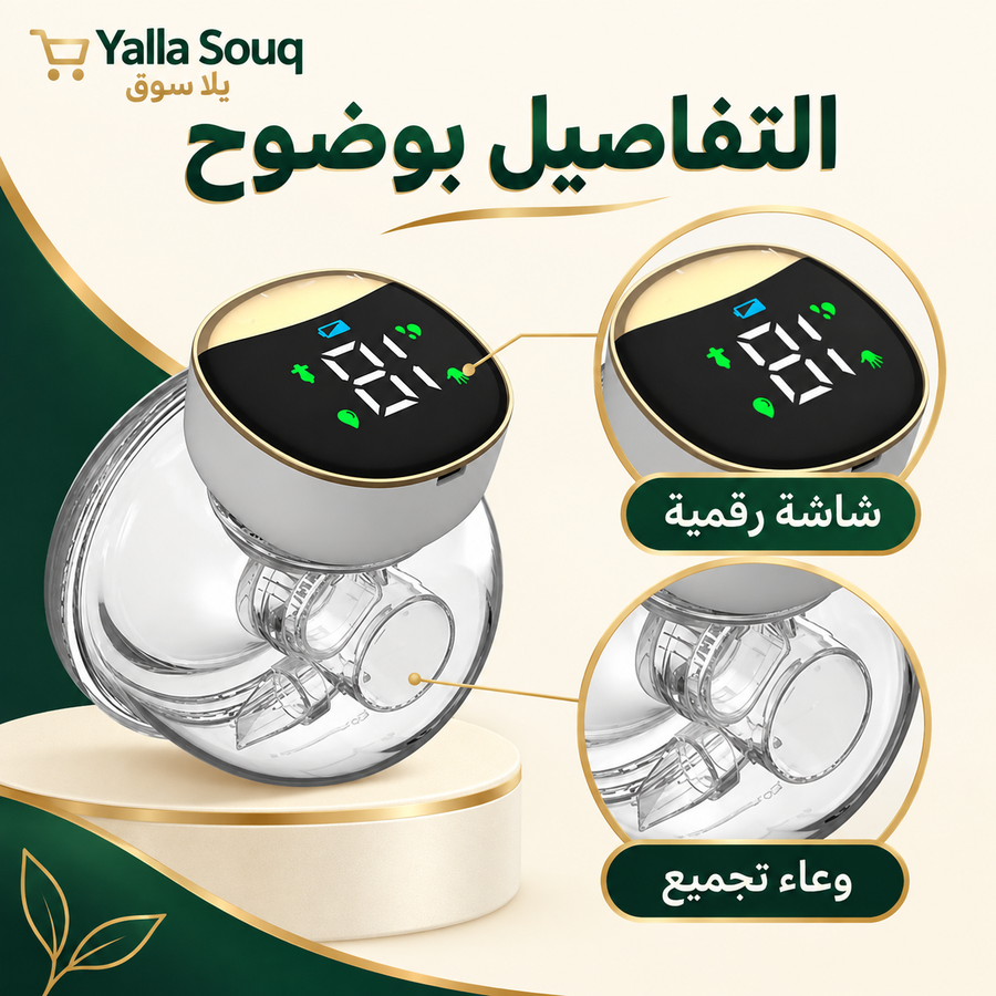 جهاز شفاط الحليب المحمول