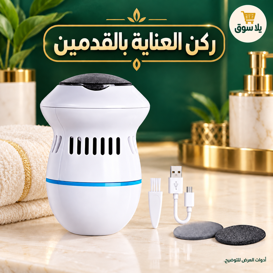جهاز تنعيم القدم الكهربائي