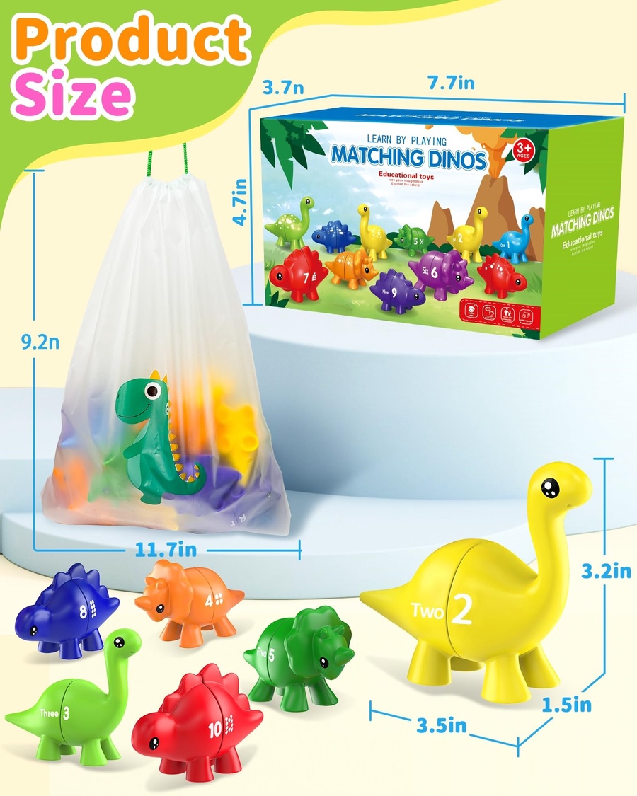 ديناصورات التطابق | Matching Dinos