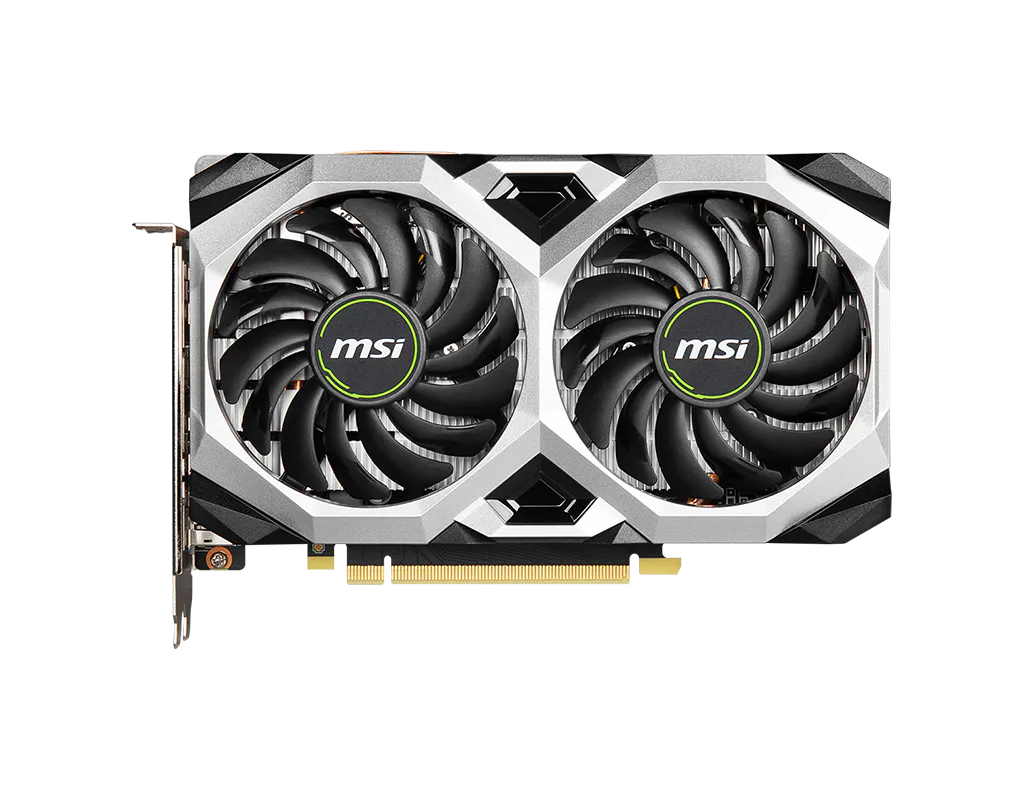 كارت شاشة MSI GeForce GTX 1660 SUPER VENTUS XS OC 6GB GDDR6 بحالة الزيرو برشامة المصنع ضمان 3 شهور