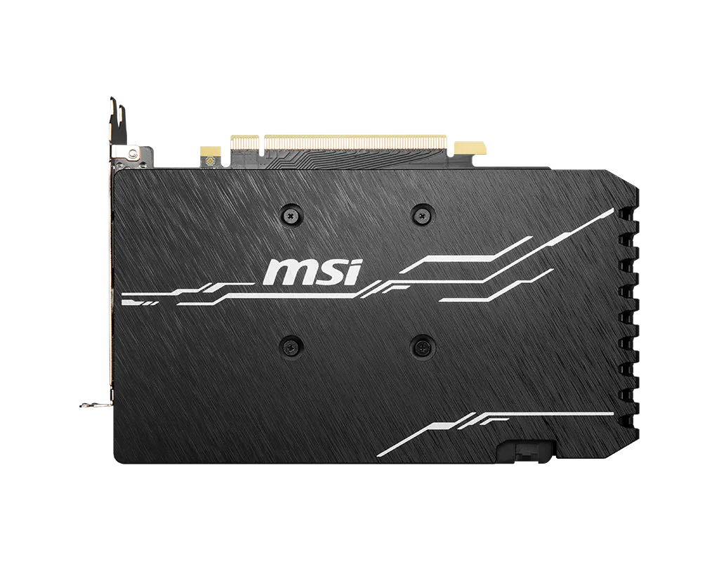 كارت شاشة MSI GeForce GTX 1660 SUPER VENTUS XS OC 6GB GDDR6 بحالة الزيرو برشامة المصنع ضمان 3 شهور