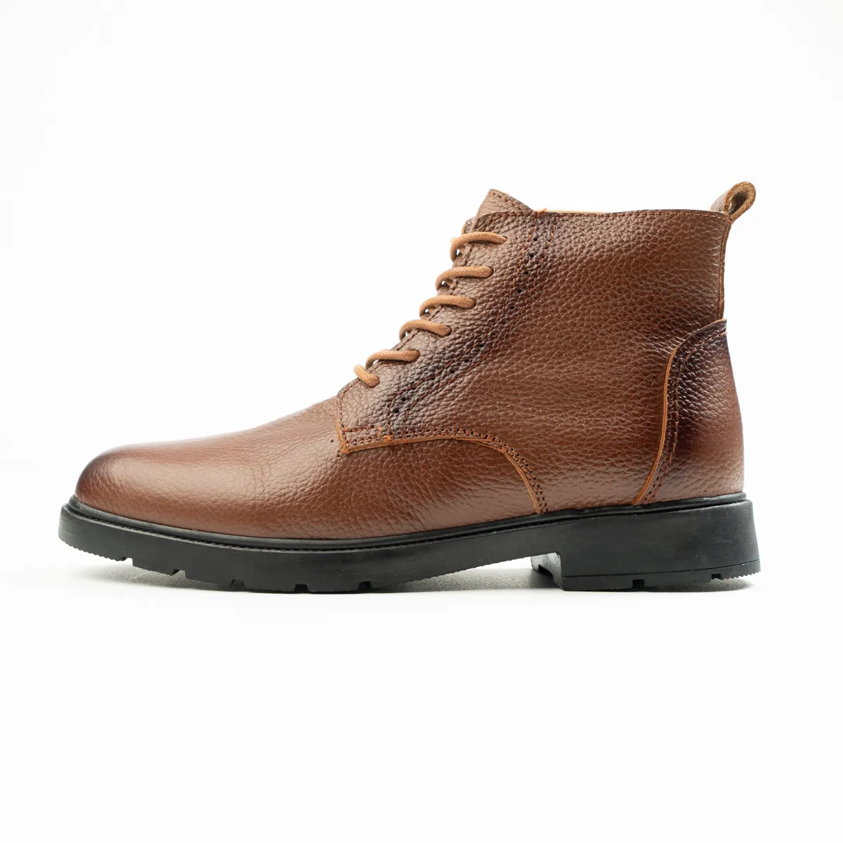 Men's Natural Leather HalfBoot-KH9