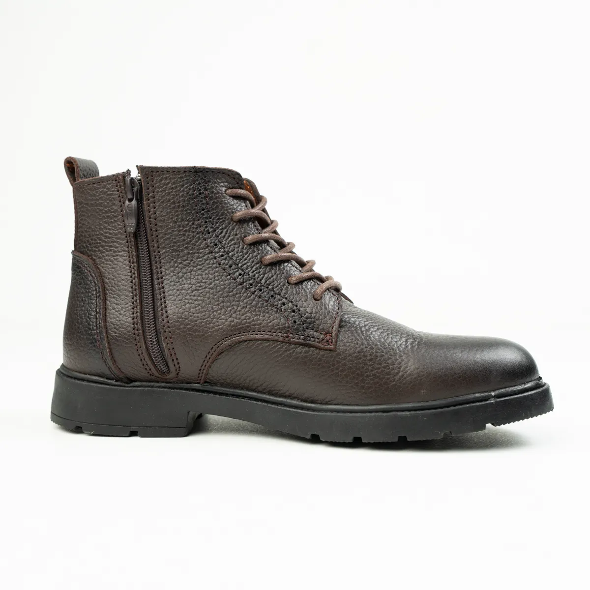 Men's Natural Leather HalfBoot-KH9