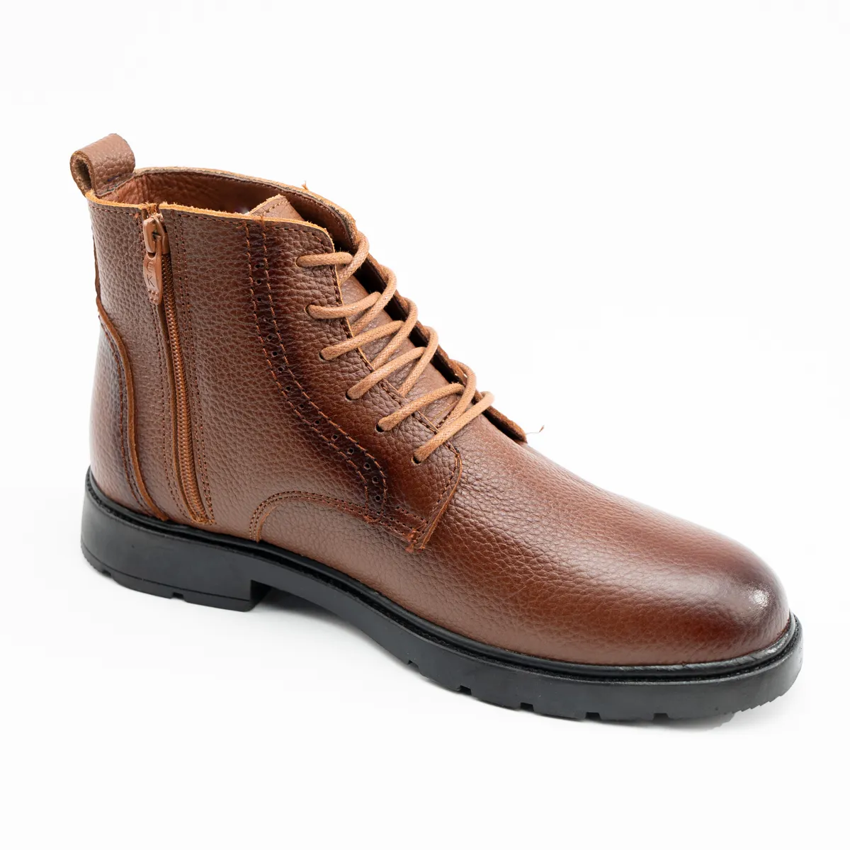 Men's Natural Leather HalfBoot-KH9