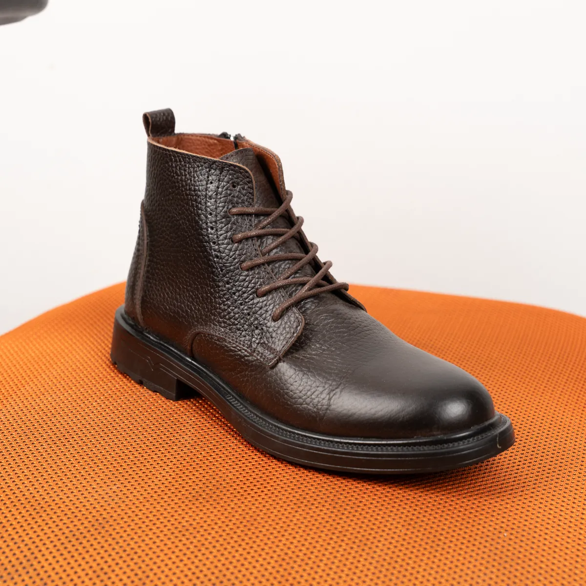 Men's Natural Leather HalfBoot-KH9