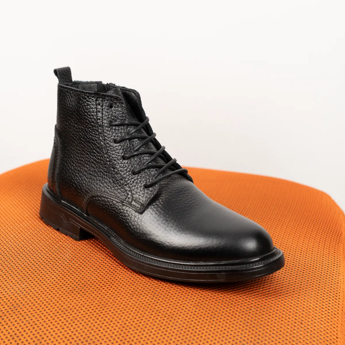 Men's Natural Leather HalfBoot-KH9
