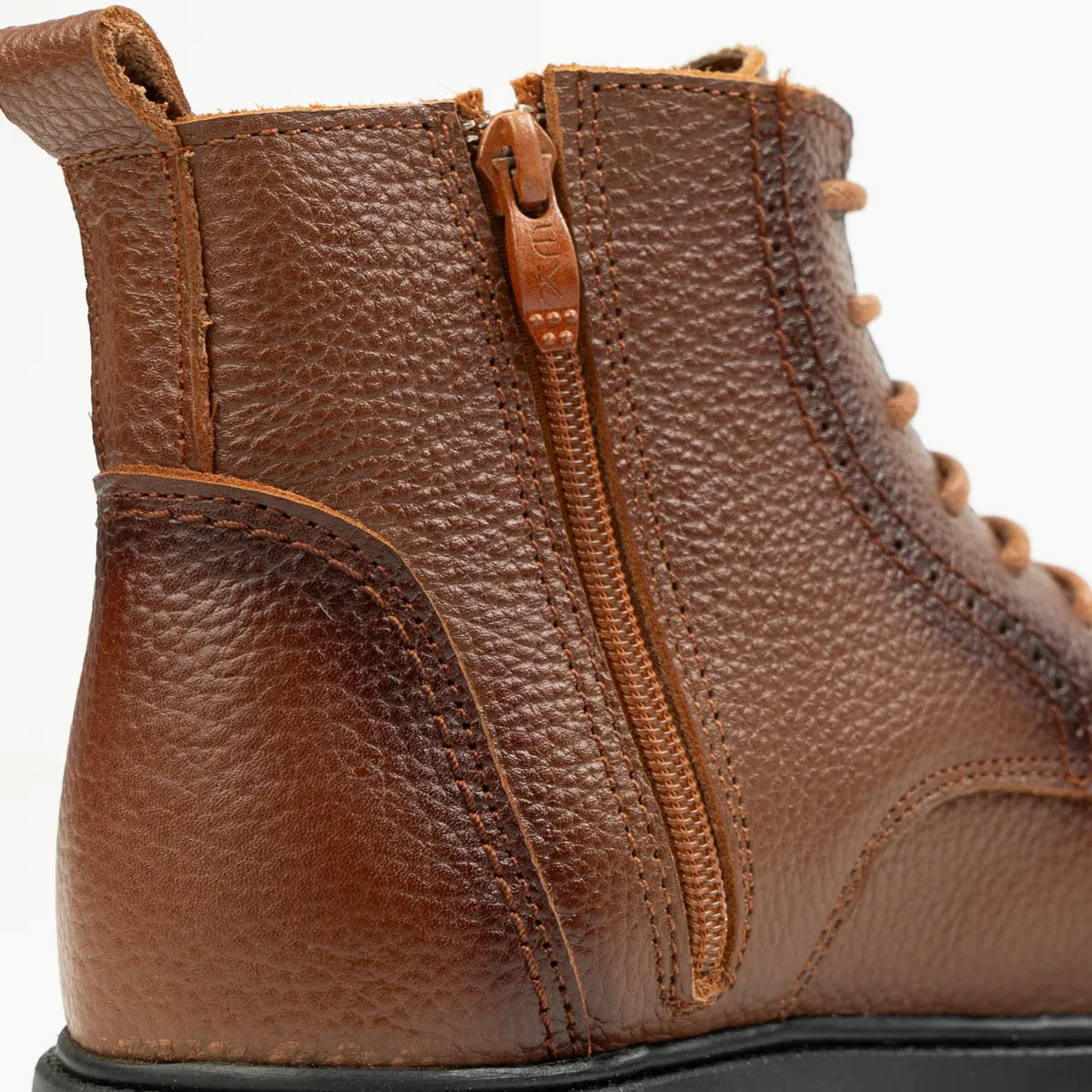 Men's Natural Leather HalfBoot-KH9