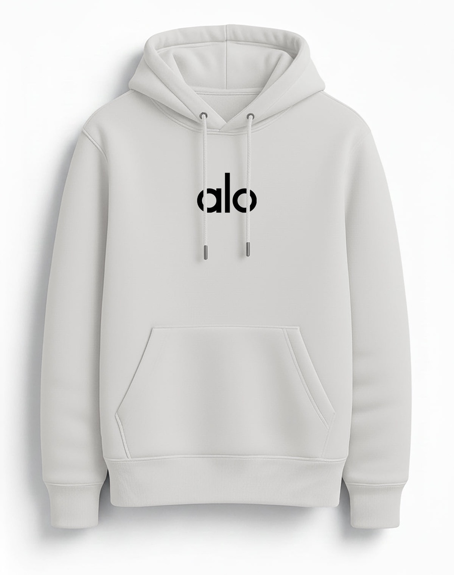 سويت شيرت هودي ألو Alo أوفر سايز CO14 | ميلتون قطن 100% مبطن