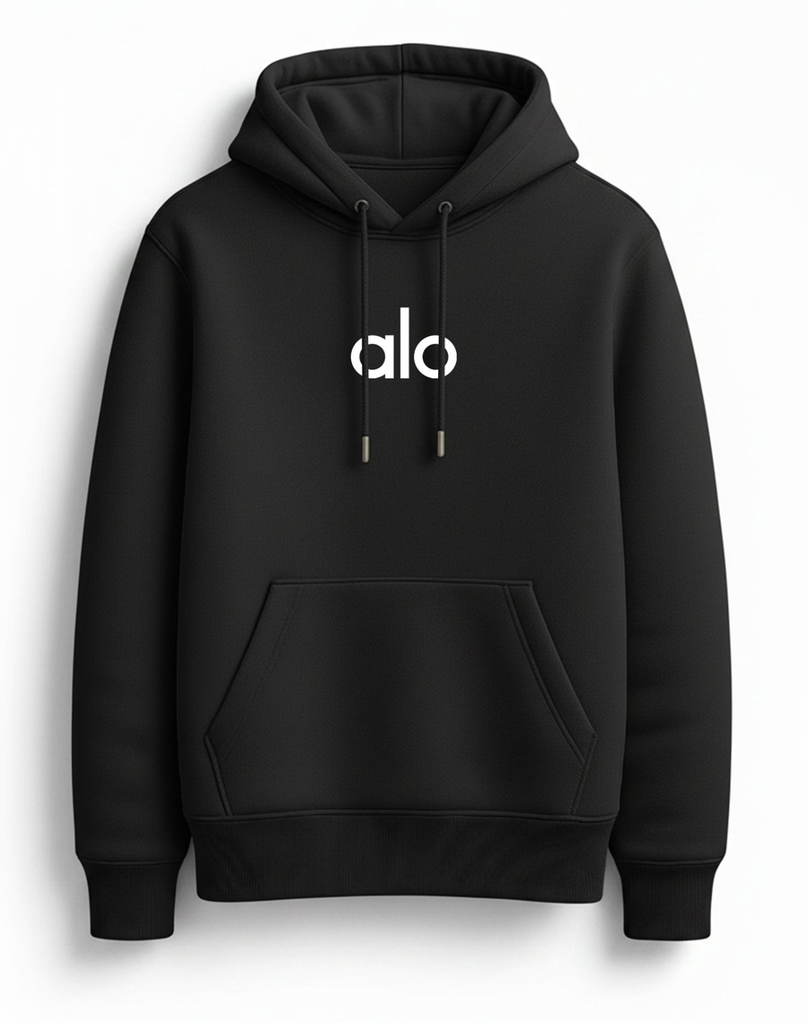 سويت شيرت هودي ألو Alo أوفر سايز CO14 | ميلتون قطن 100% مبطن