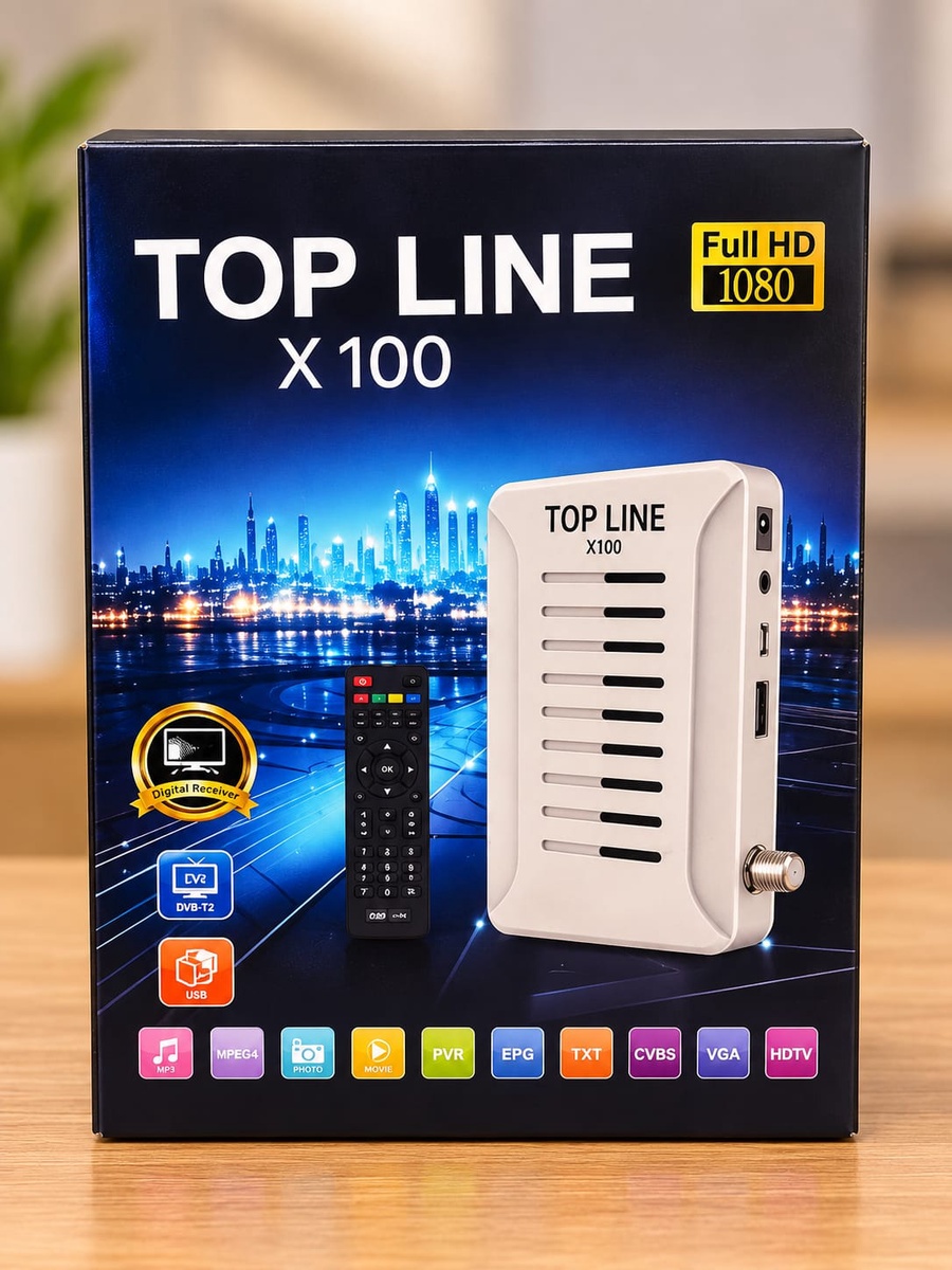 رسيفر توب لاين X100 HD