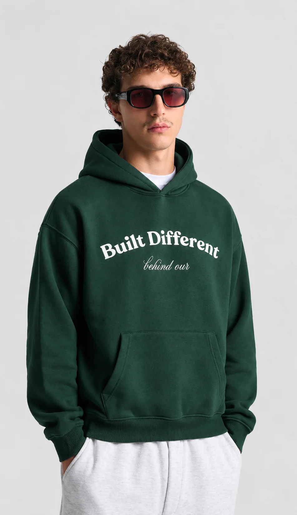 Hoodie "Built Different"