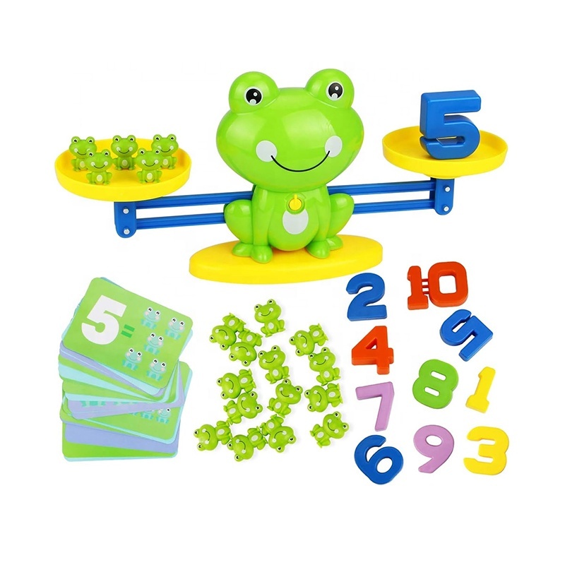 ميزان الضفدع لتعليم الأرقام والحساب | Frog Balance Math Game for Kids