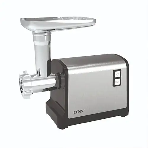 عرض مفرمة لحم كهربائية  بقوة 1200W وملحقات متعددة + عجان كهربائي  بقوة 1000 واط من DENX