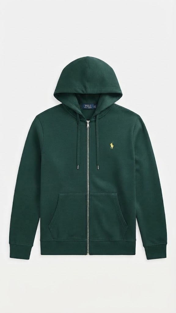 KASTOR Full-Zip Polo Sweatshirt