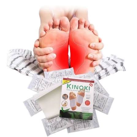 لاصقات KINOKI للعناية بالقدمين 🌿👣