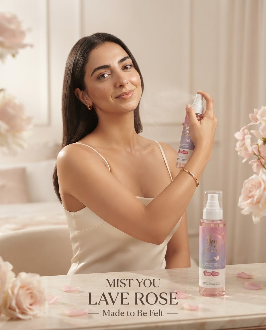 LAVE ROSE — Moisturizing Body Mis