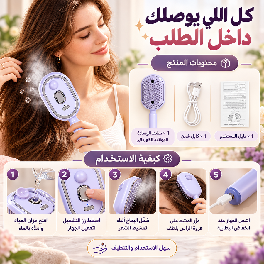 محتويات المنتج وطريقة الاستخدام