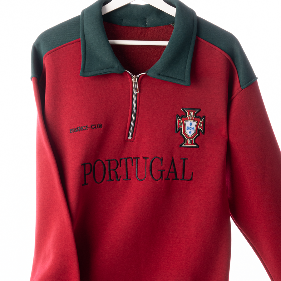 سويت شيرت نص سوستة البرتغال Portugal | قطن صافي 100% تقيل فاخر
