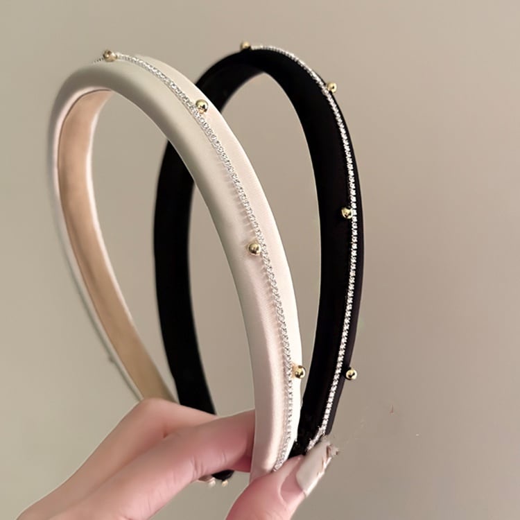 طوق  Elegant شيك مع ستراس و لولي