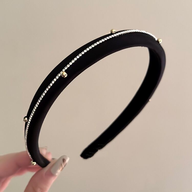 طوق  Elegant شيك مع ستراس و لولي