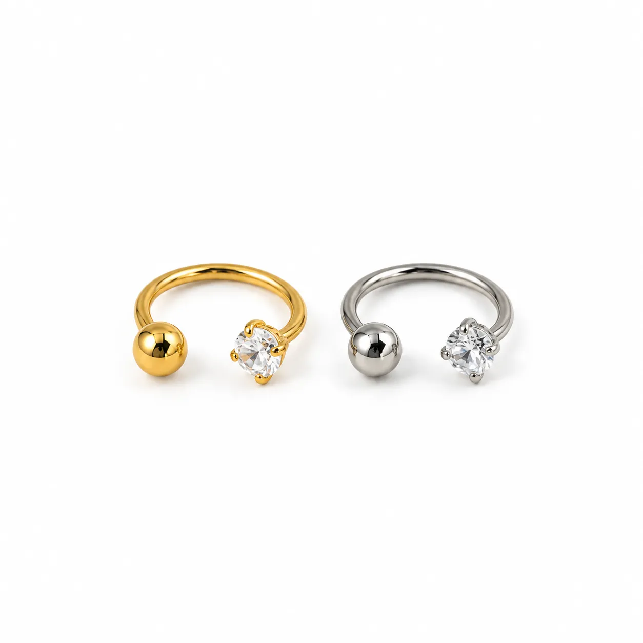 Single Zirconia Horseshoe