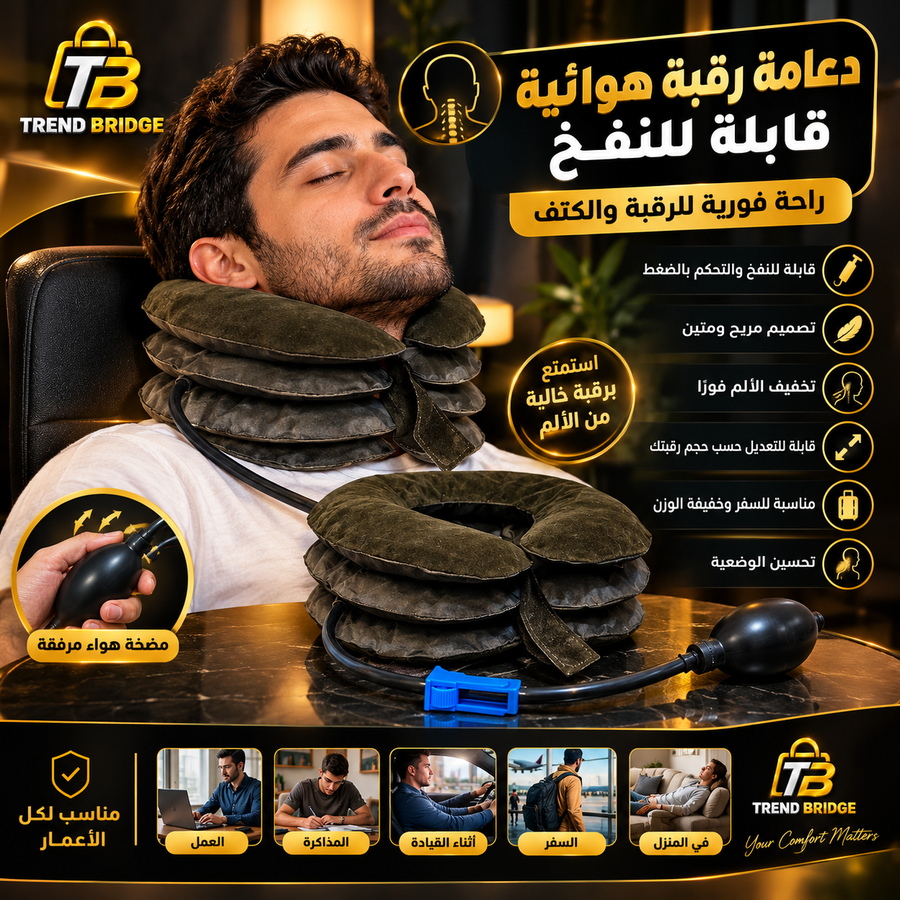 مخدة الرقبه الهوائية